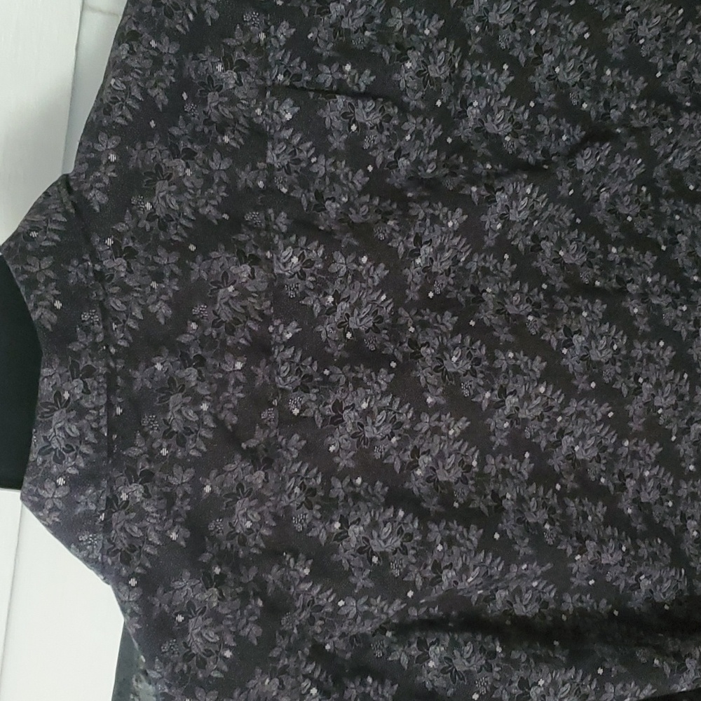 Denim & Flower floral design long sleeve shirt - Picture 7 of 8